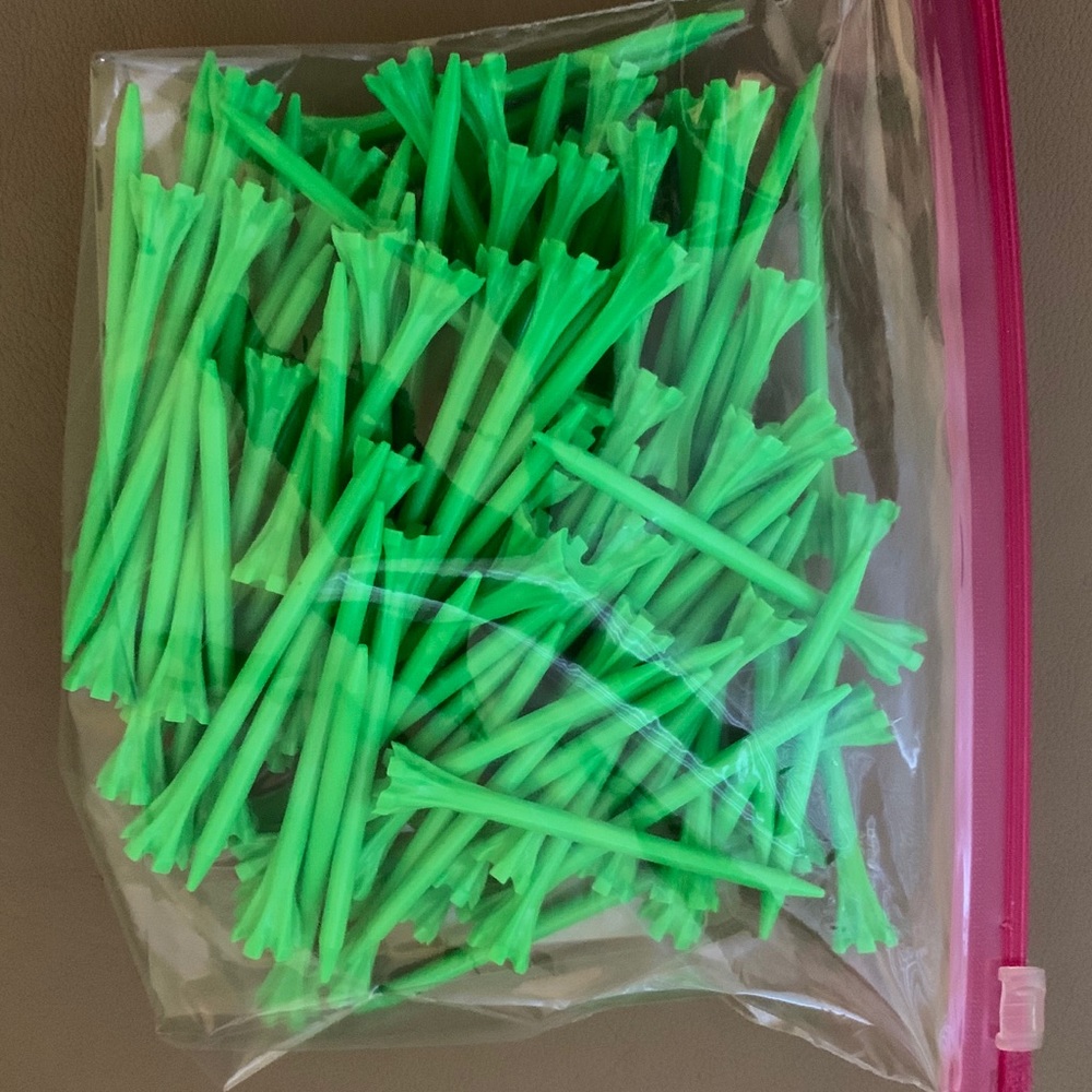 Champ Zarma FlyTees 100 Golf Green 3 1/4” Tees 💯